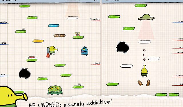 Play Doodle Jump Unblocked Game