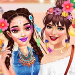 Celebrity BFFs Festival Fun – Play Online for Free! | Poki